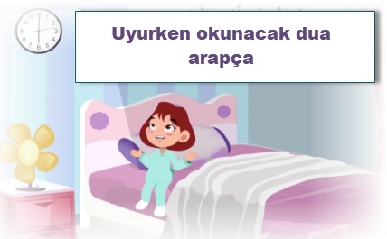 Uyurken okunacak dua arapça